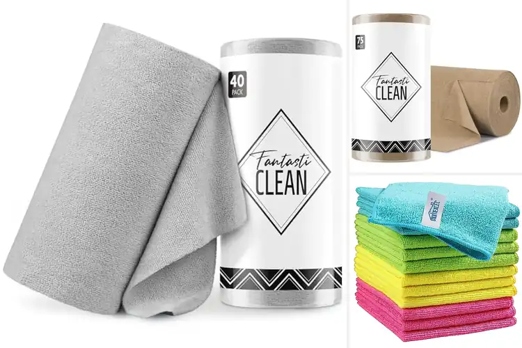 Detailed view of 10 Best Lint-Free Kitchen Cloths for Sparkling Surfaces
