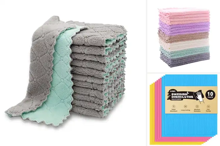 Detailed view of 10 Best Machine Washable Dishcloths: Easy Clean