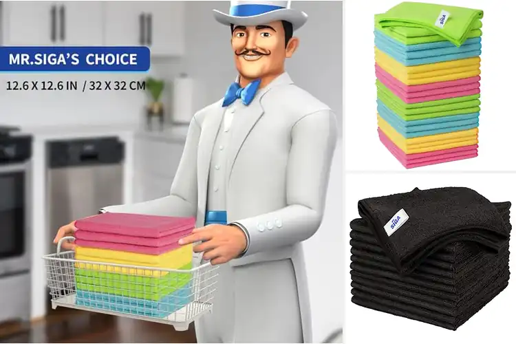 Detailed view of 10 Best Microfiber Cleaning Cloths for Sparkling Surfaces