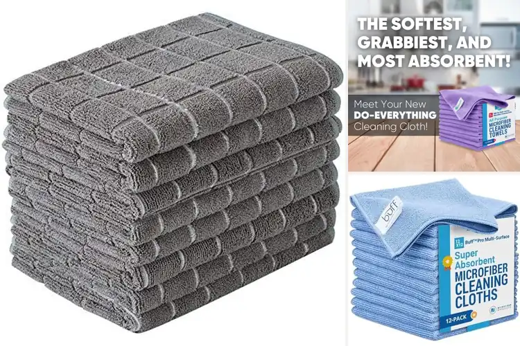 Detailed view of 10 Best Microfiber Dish Towels: Top Picks for Your Kitchen
