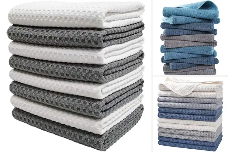 Detailed view of 10 Best Microfiber Kitchen Towels for Effortless Cleaning