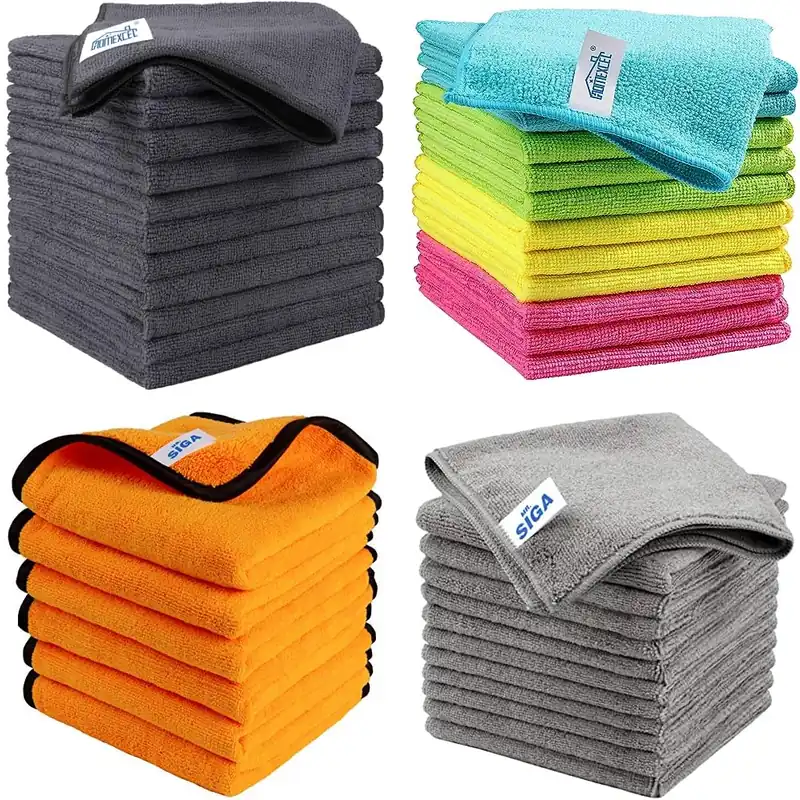10 Best Microfiber Towels for Effortless, Spotless Cleaning