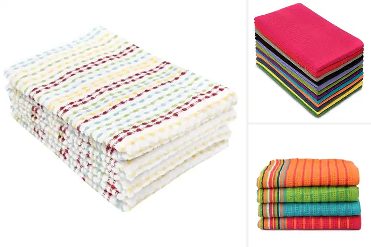 Detailed view of 10 Best Multi Color Kitchen Towels: Brighten Your Kitchen