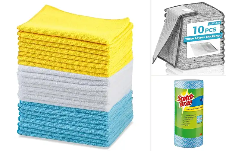 Detailed view of 10 Best Multipurpose Cleaning Cloths for Effortless Shine