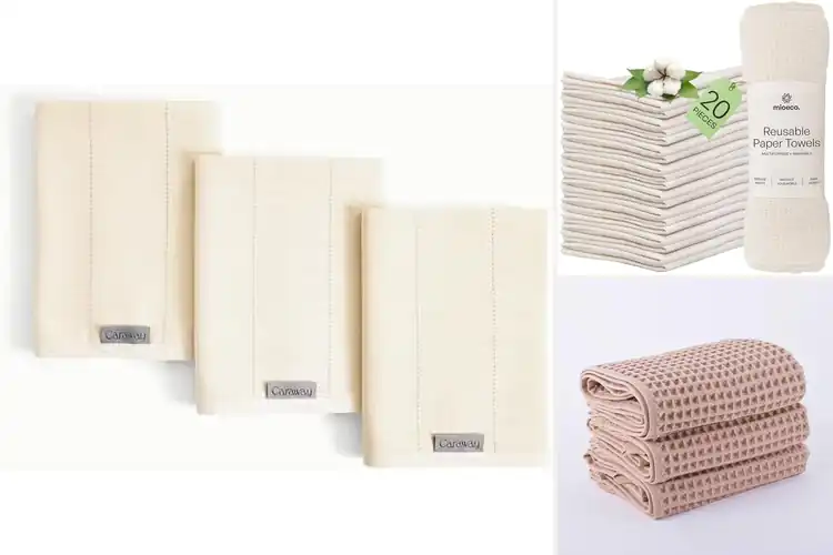 Detailed view of 10 Best Organic Cotton Kitchen Towels: Soft & Absorbent Picks