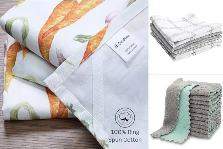 Detailed view of 10 Best Premium Kitchen Cloths for Effortless Cleaning
