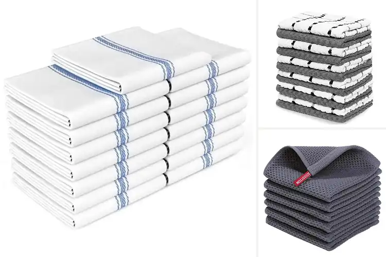 Detailed view of 10 Best Quick Size Kitchen Towels for Easy Cleanups