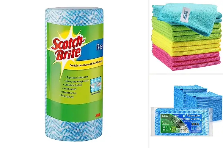 Detailed view of 10 Best Reusable Cleaning Cloths for Effortless Shine