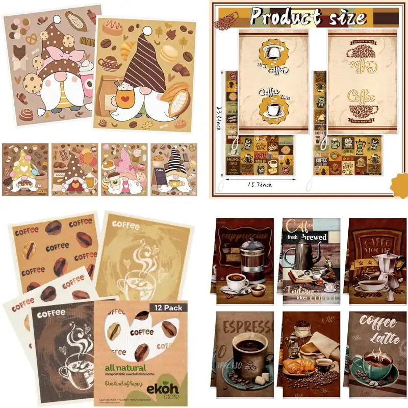 10 Best Reusable Coffee Towels for an Eco-Friendly Kitchen