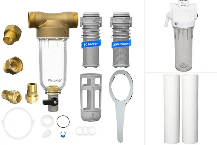 Detailed view of Best Sediment and Rust Reduction