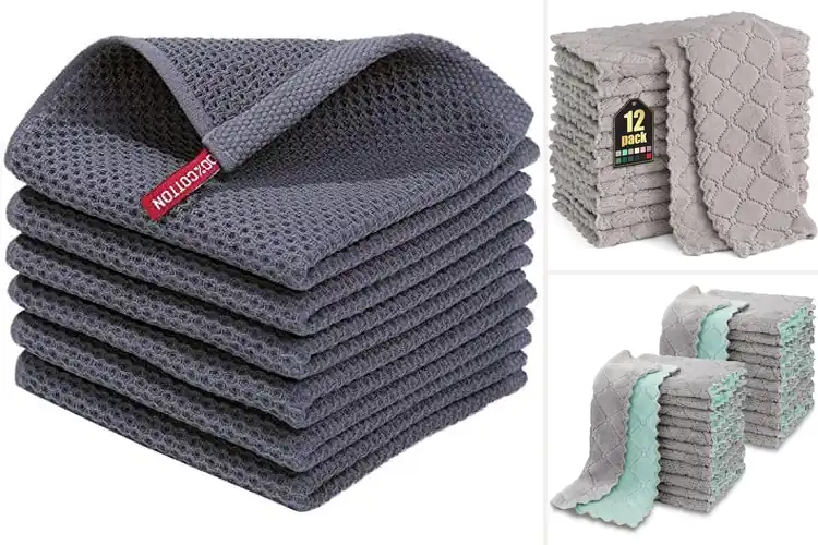 Detailed view of 10 Best Shrink-Resistant Dish Towels That Actually Last