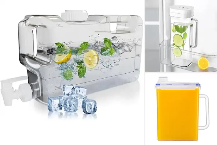 Detailed view of Best Slim Refrigerator Water Pitcher
