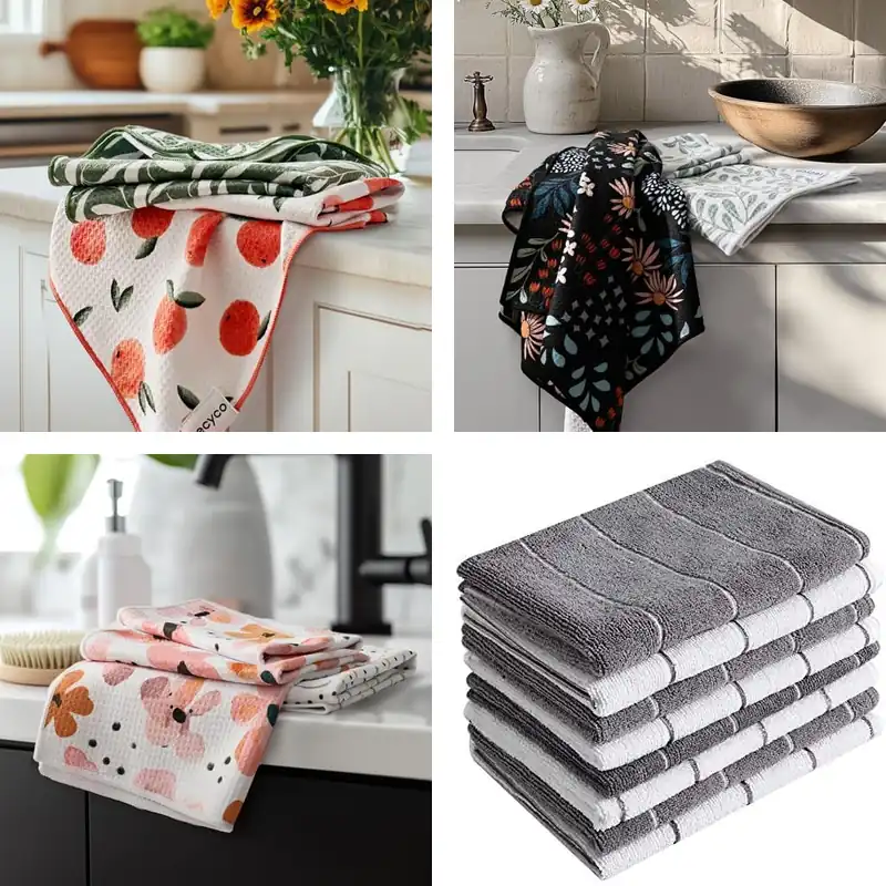 10 Best Soft and Durable Dish Towels to Brighten Your Kitchen
