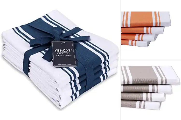Detailed view of 10 Best Soft Kitchen Dish Towels for Easy, Comfortable Cleaning
