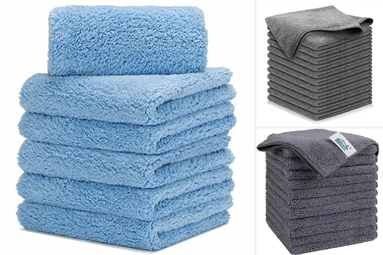 Detailed view of 10 Best Soft Microfiber Towels for Effortless Cleaning Results