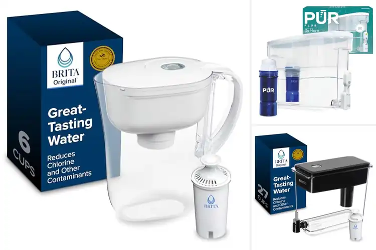 Detailed view of Best Space-Saving Water Filter Pitchers