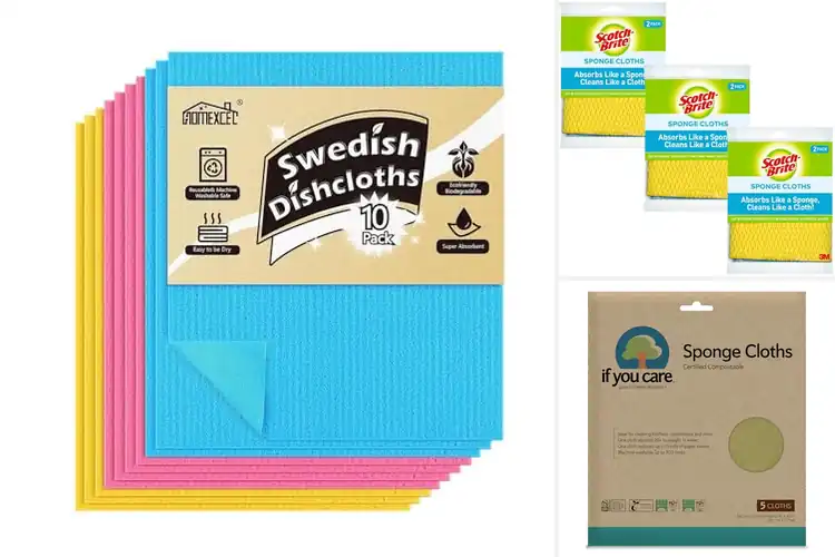 Detailed view of 10 Best Sponge Cloths: Effortless Cleaning Made Easy