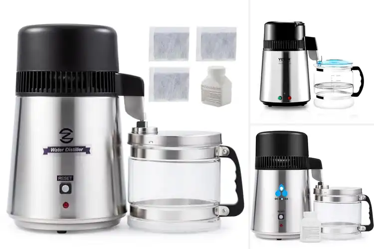 Detailed view of Best Stainless Steel Distiller Construction