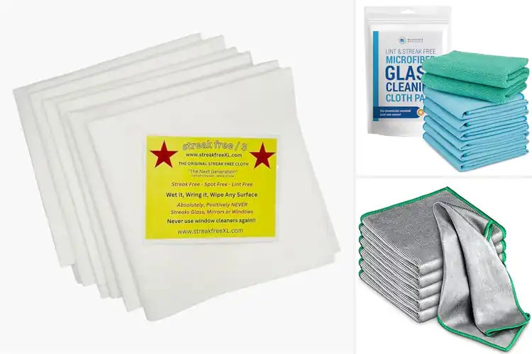 Detailed view of 10 Best Streak Free Glass Cloths: Spotless Shine
