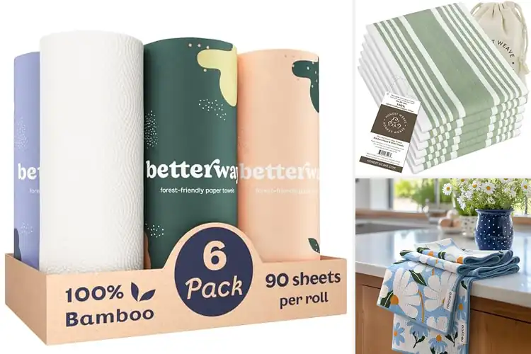 Detailed view of 10 Best Sustainable Kitchen Towels for Eco-Friendly Homes