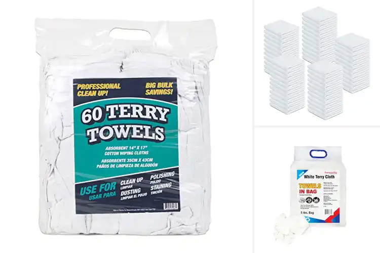 Detailed view of 10 Best Terry Cloths for Effortless, Sparkling Cleaning