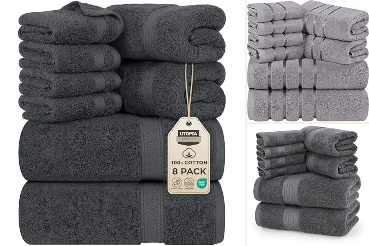 Detailed view of 10 Best Towel Sets for Luxurious Everyday Comfort