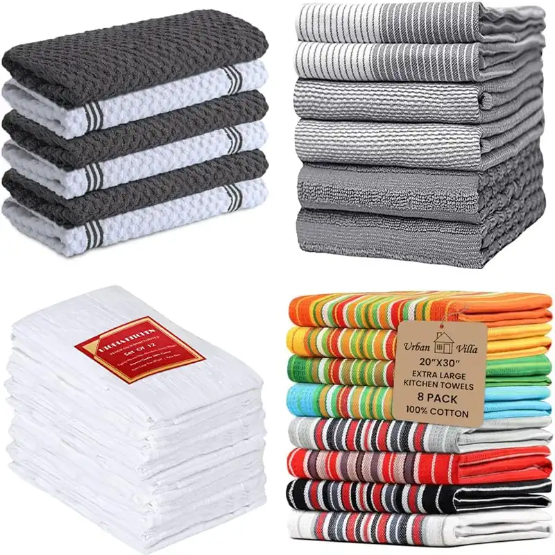 10 Best Ultra Soft Tea Towels for Comfort & Absorbency