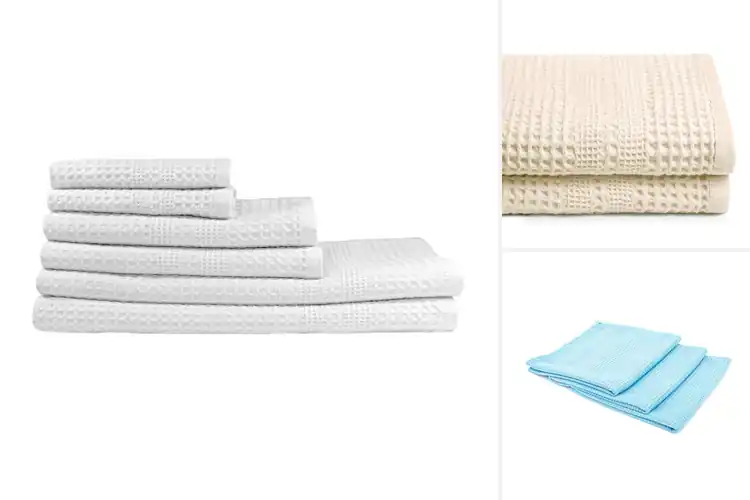 Detailed view of 10 Best Waffle Weave Towels for Soft, Quick Comfort