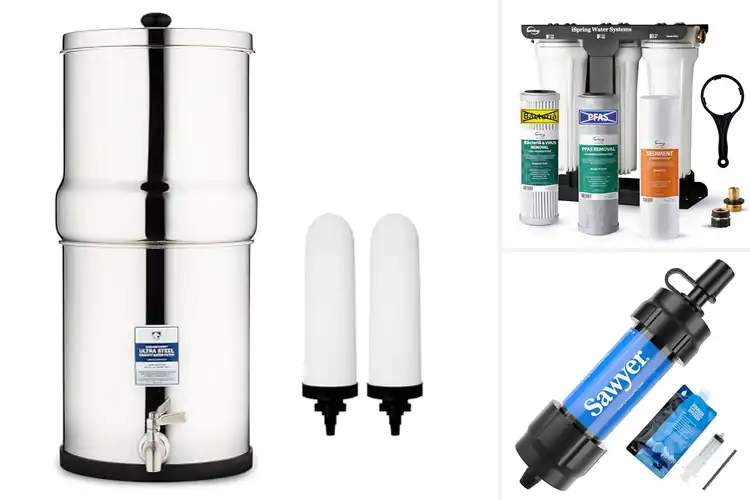 Detailed view of Best Water Filtration Systems for Bacteria Removal