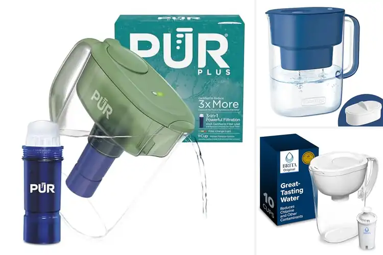 Detailed view of Best Water Pitchers Reducing Odor