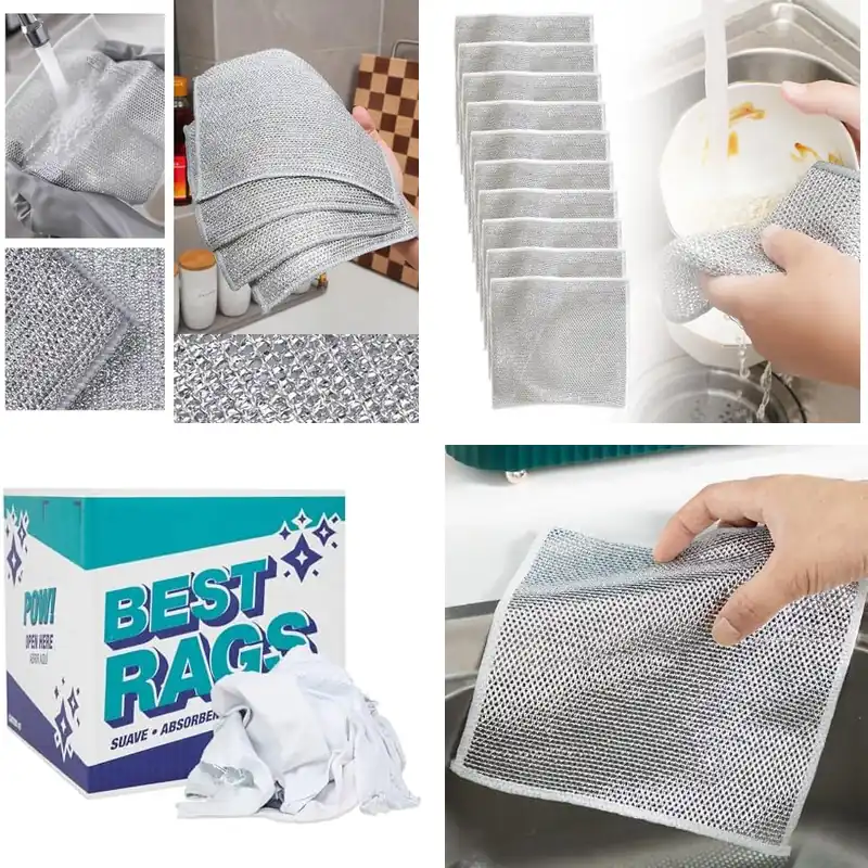 10 Best Wet And Dry Rags That Make Cleaning Effortless