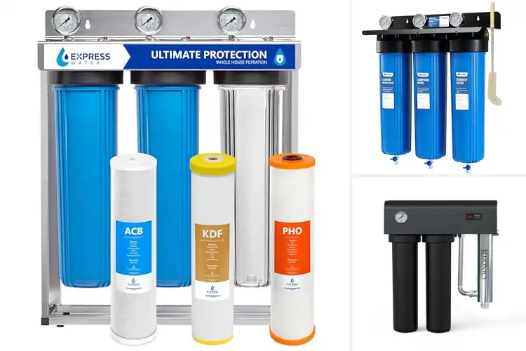 Detailed view of Best Whole House Water Filtration