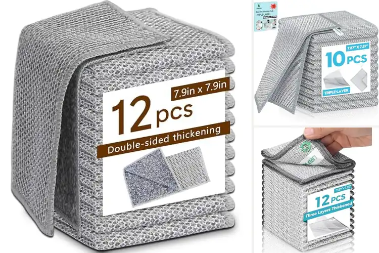 Detailed view of 10 Best Wire Dishcloths for Spotless, Safe Cleaning
