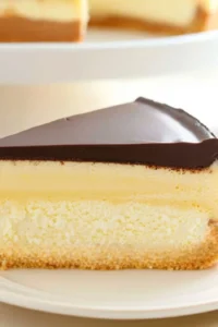 Boston Cream Pie Cheesecake Photo