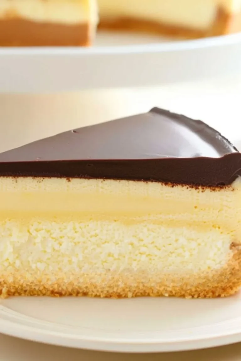 Boston Cream Pie Cheesecake Photo