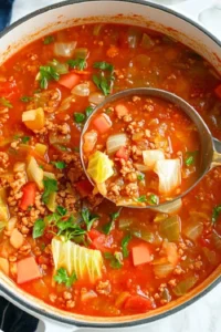 Cabbage Roll Soup Photo