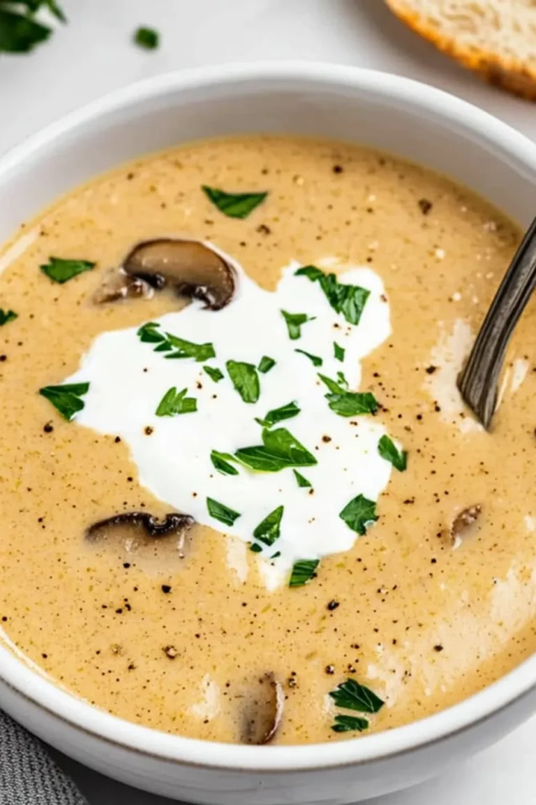Hungarian Mushroom Soup Photo