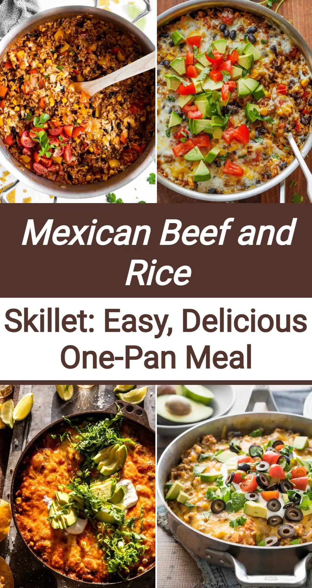 Photo of Mexican Beef and Rice Skillet