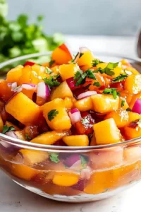 Peach Salsa Photo