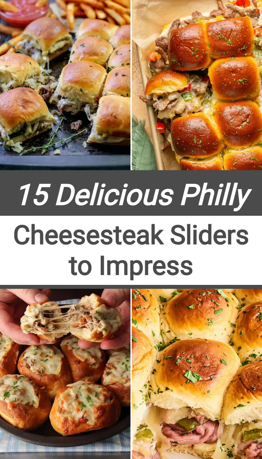 Photo of Philly Cheesesteak Sliders