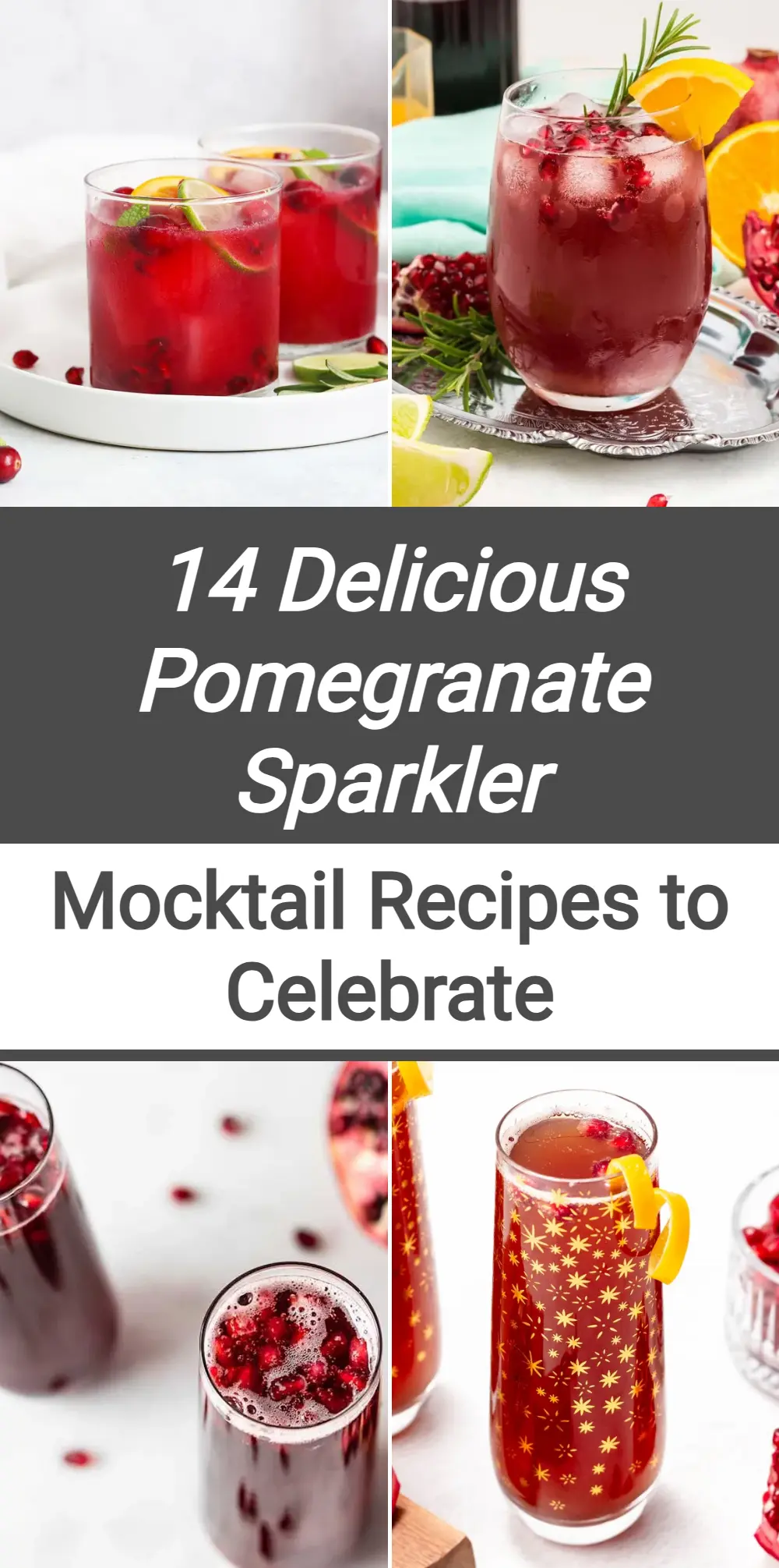 Photo of Pomegranate Sparkler Mocktail