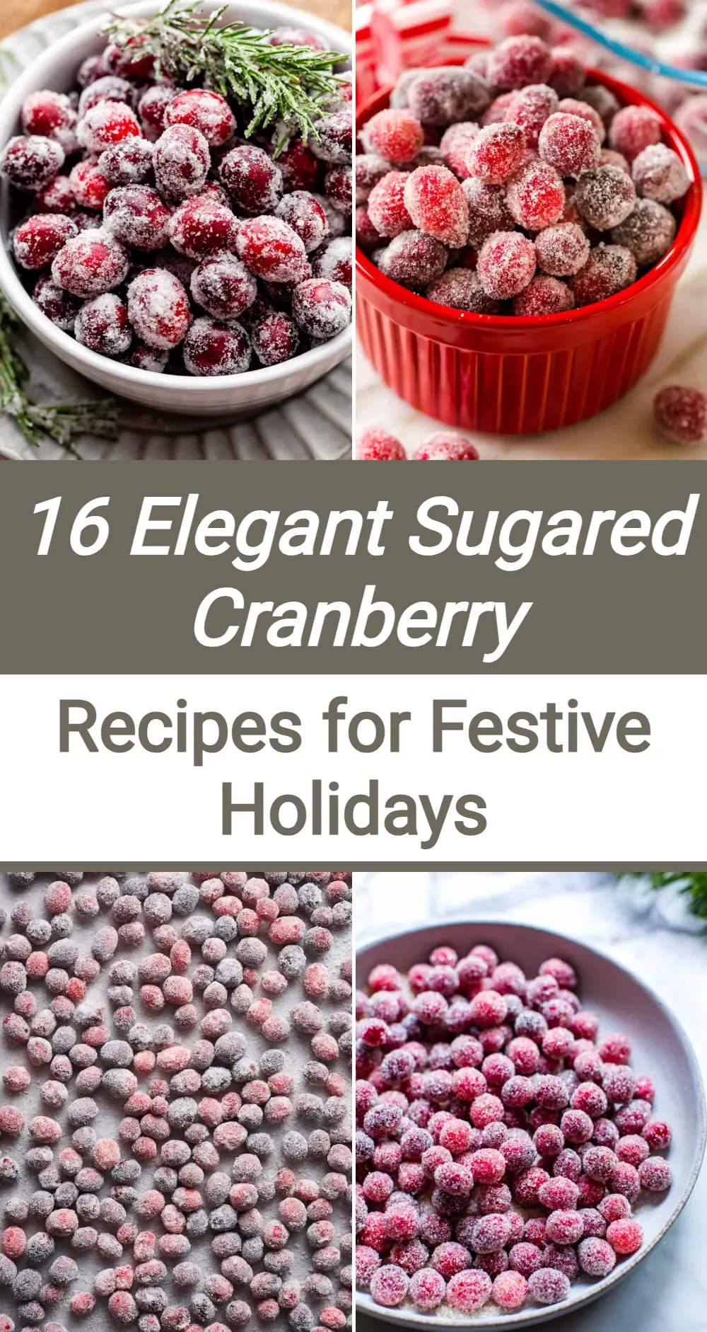 Photo of Sugared Cranberries