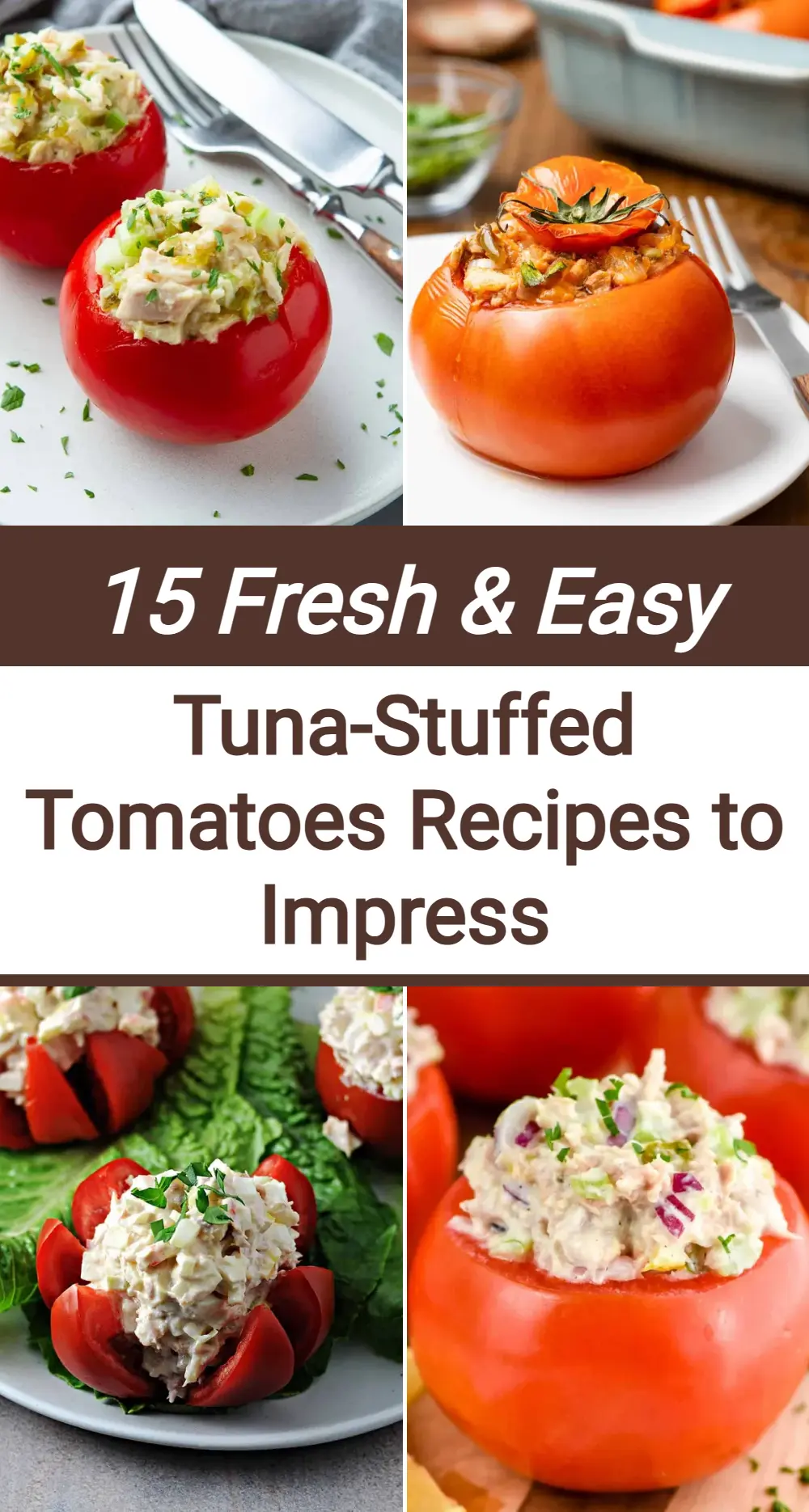 Photo of Tuna-Stuffed Tomatoes